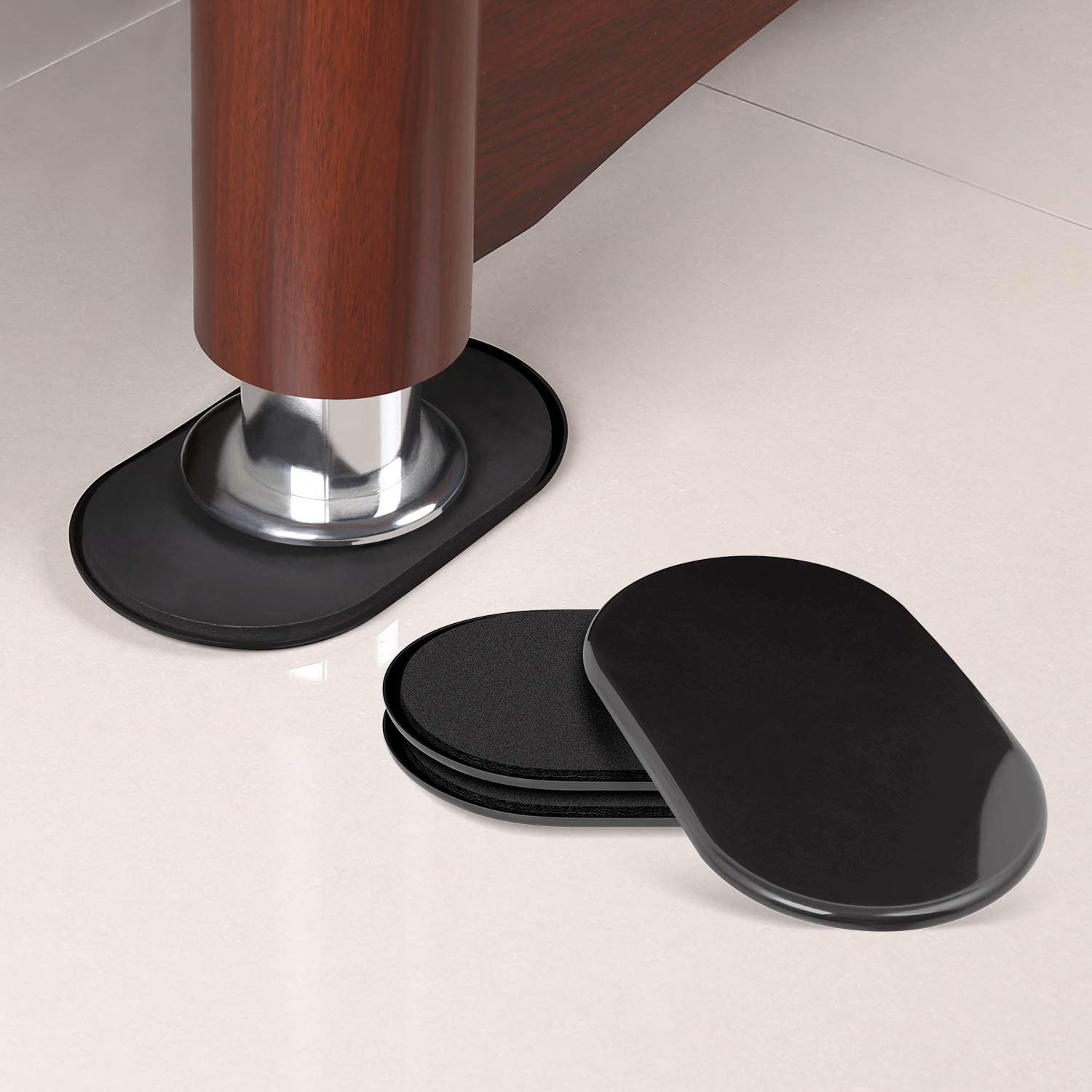 Large Furniture Sliders for Carpet (8 Count)