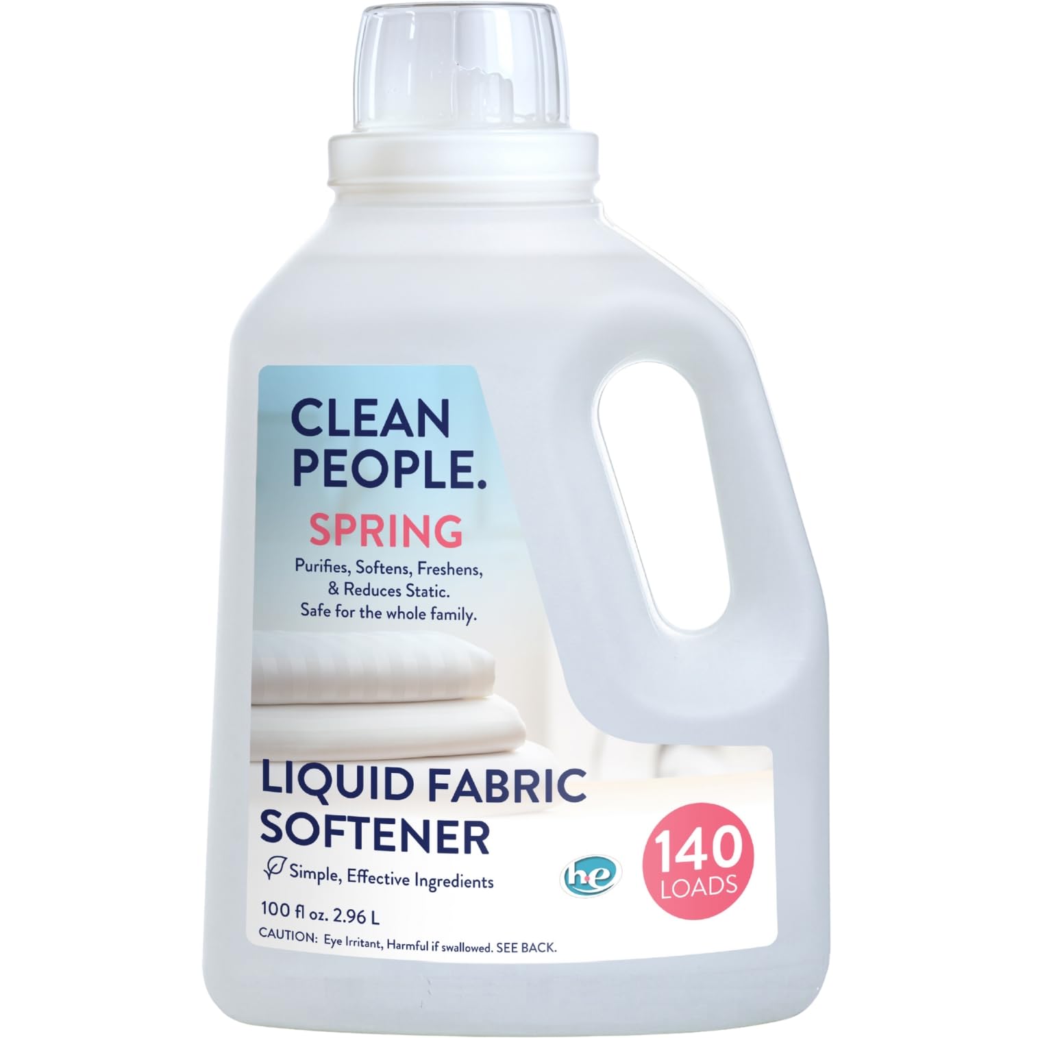 Clean People All Natural Liquid Fabric Softener (100 Fl Oz)