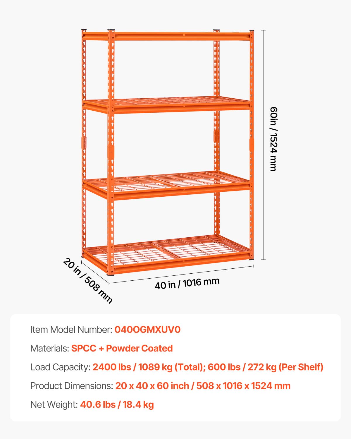 Storage Shelves