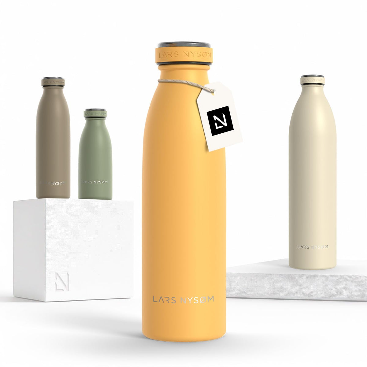 Stainless Steel Insulated Water Bottle 12oz 17oz 25oz 34oz 51oz