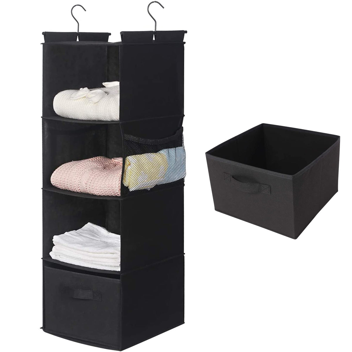 4 Shelf Hanging Closet Organizer