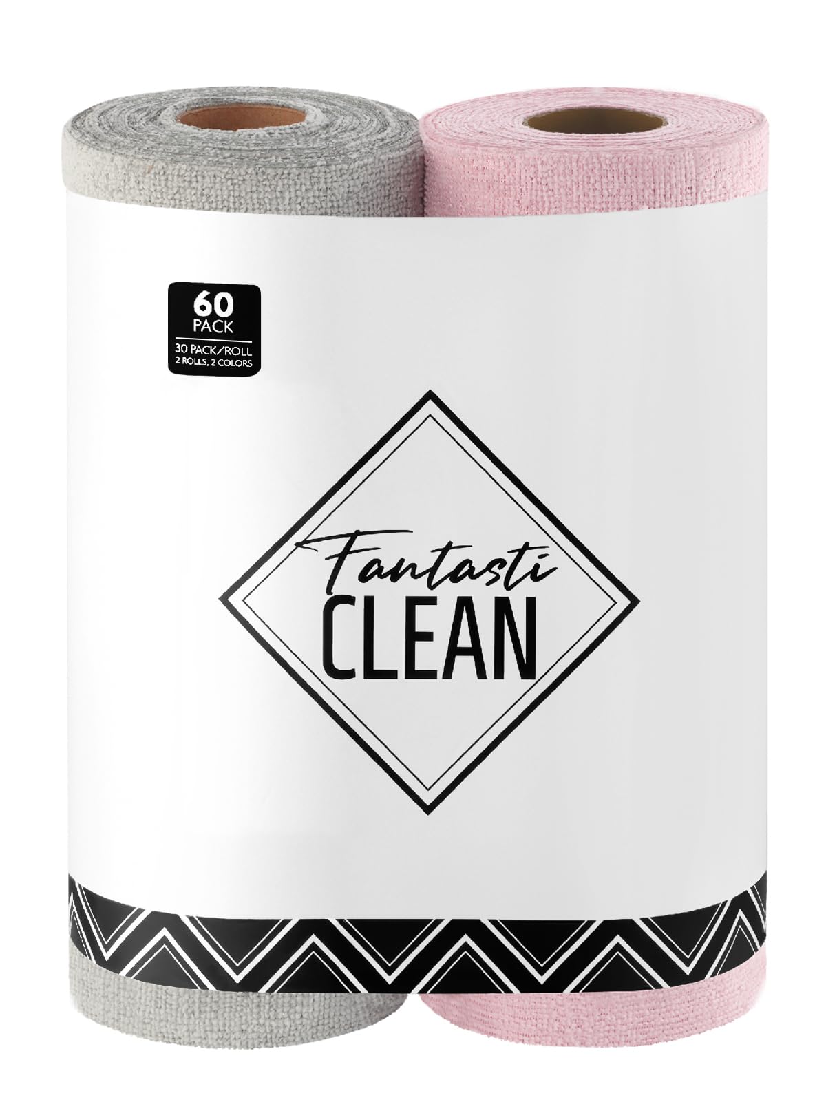 Microfiber Cleaning Cloth Roll (60 Count) - ModHome Supplies