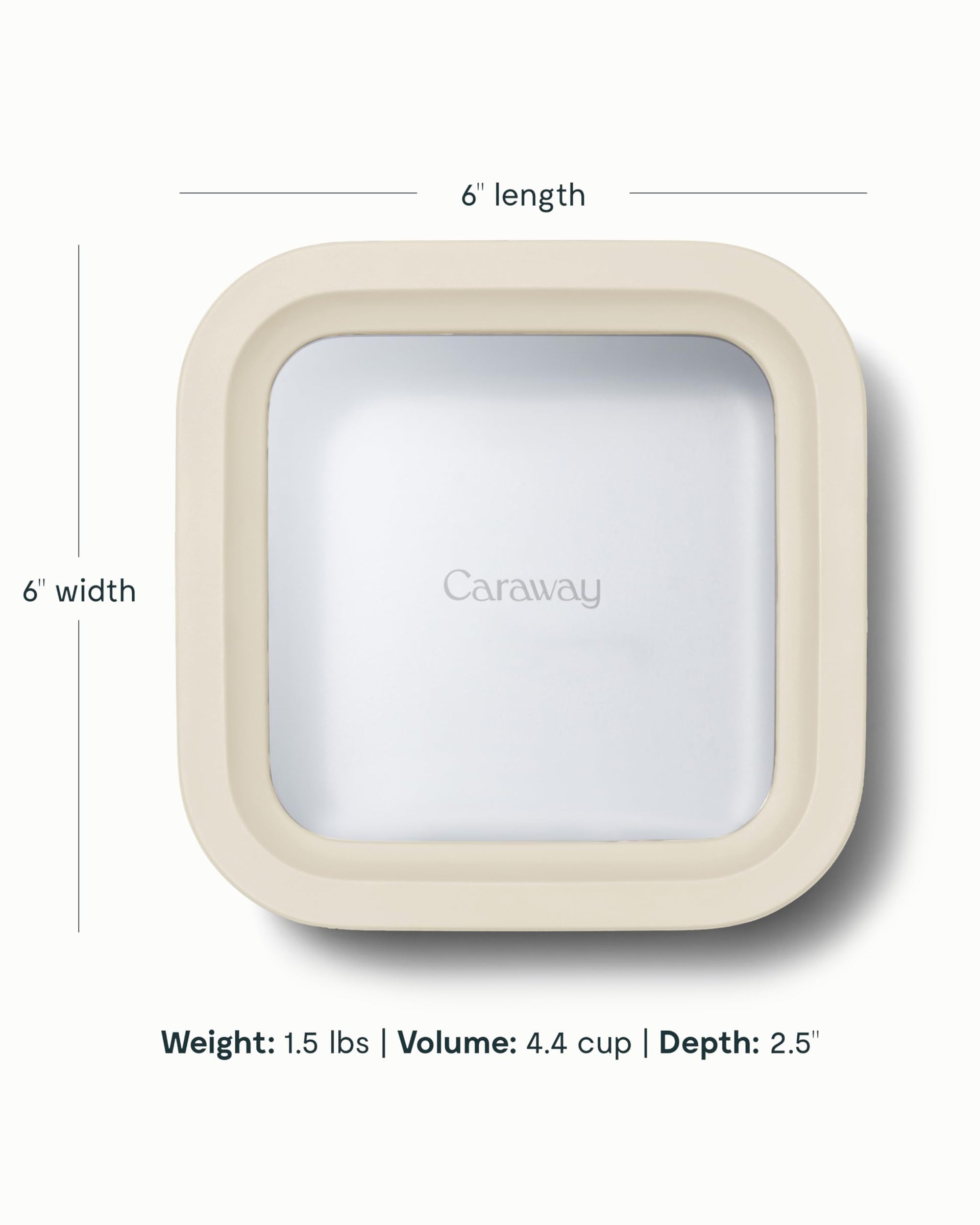 2 Piece Glass Food Storage Set with Lids (2 Count)