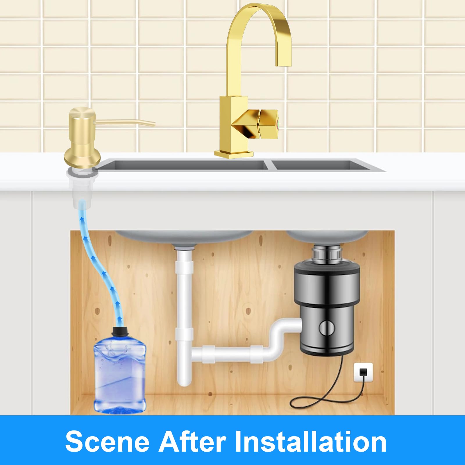 Soap Dispenser Kitchen Sink