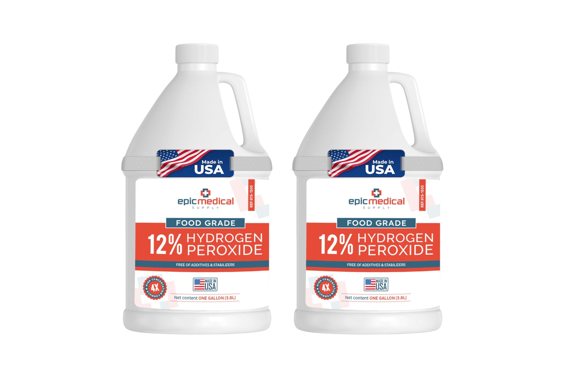 12% Food Grade Hydrogen Peroxide (256 Fl Oz)