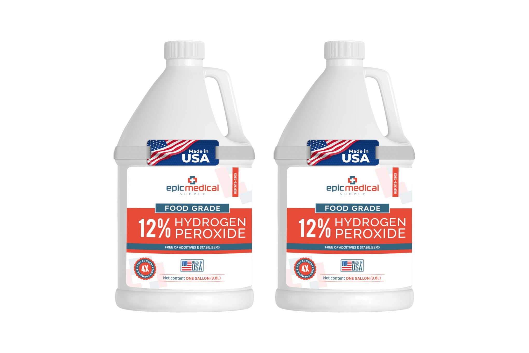 12% Food Grade Hydrogen Peroxide (256 Fl Oz)