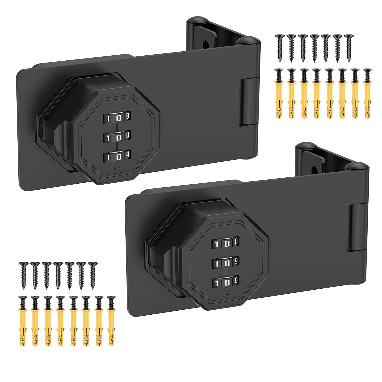 90 Degree 3 Digit Combination Cabinet Lock