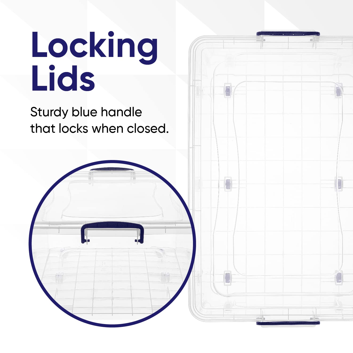 Storage Bins with Lids