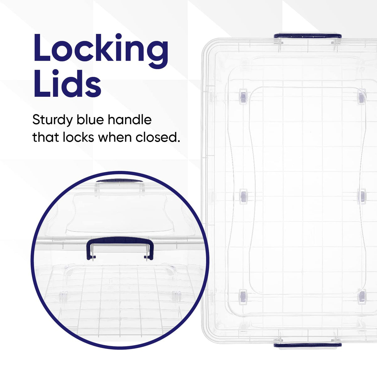 Storage Bins with Lids
