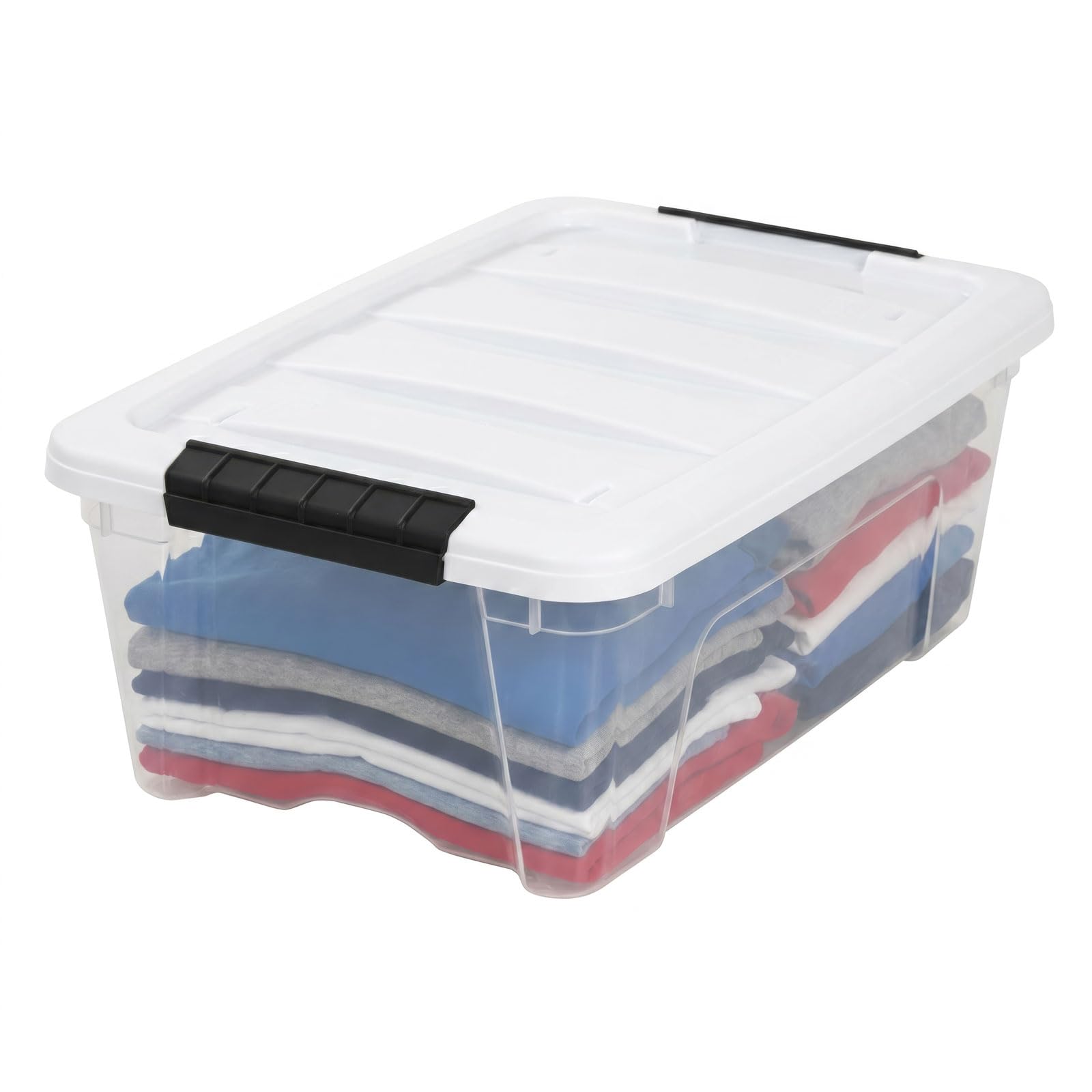 13 Qt Storage Bins with Lids (6 Count)