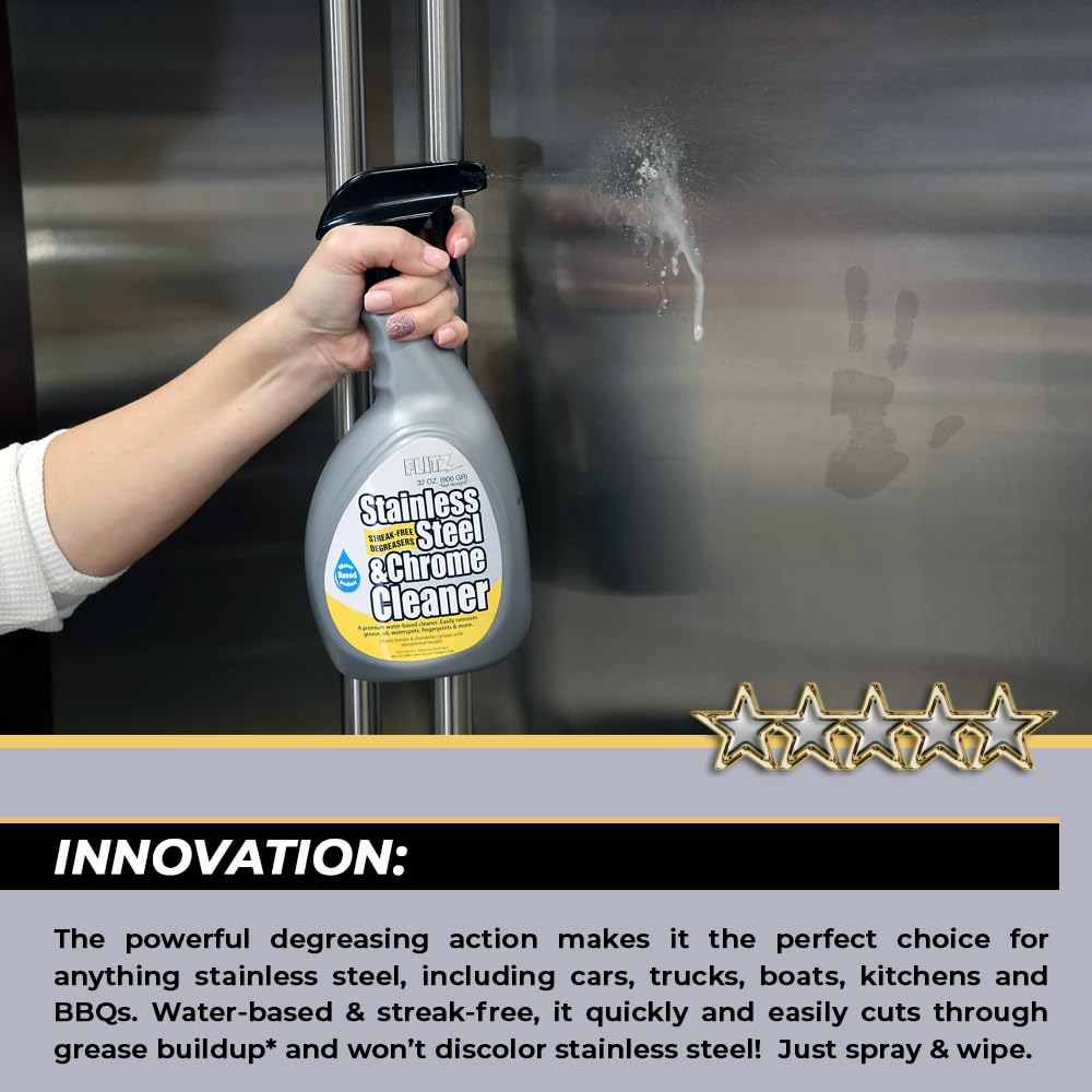 Stainless Steel & Chrome Clean (32 Fl Oz)