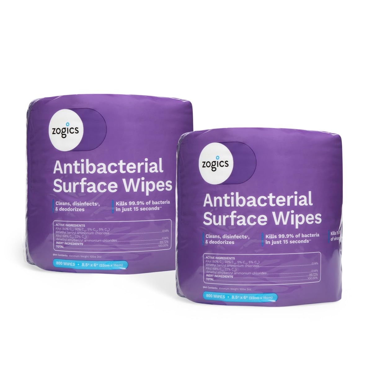 Antibacterial Disinfecting Wipes (1600 Count)