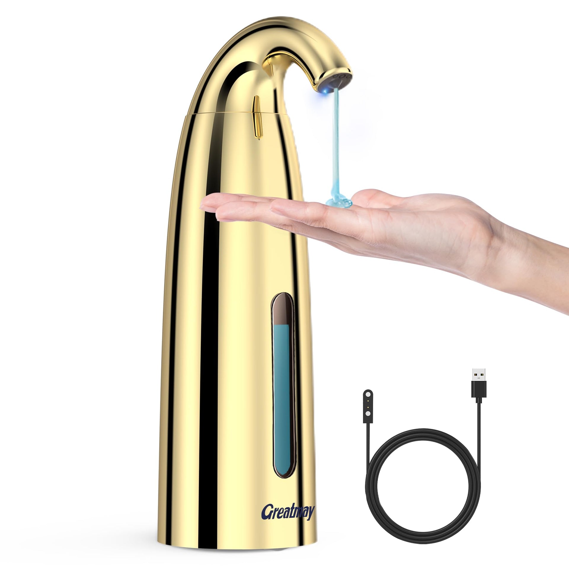 Touchless Automatic Soap Dispenser 400ml Rechargeable