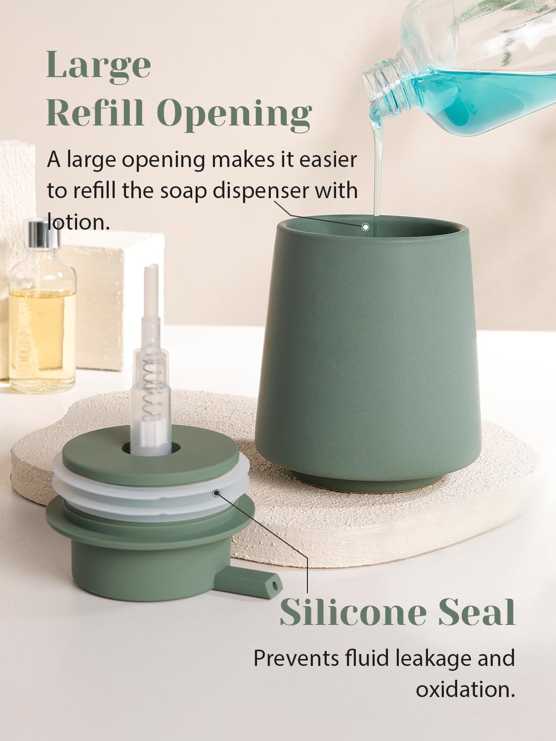 Ceramic Soap Dispenser