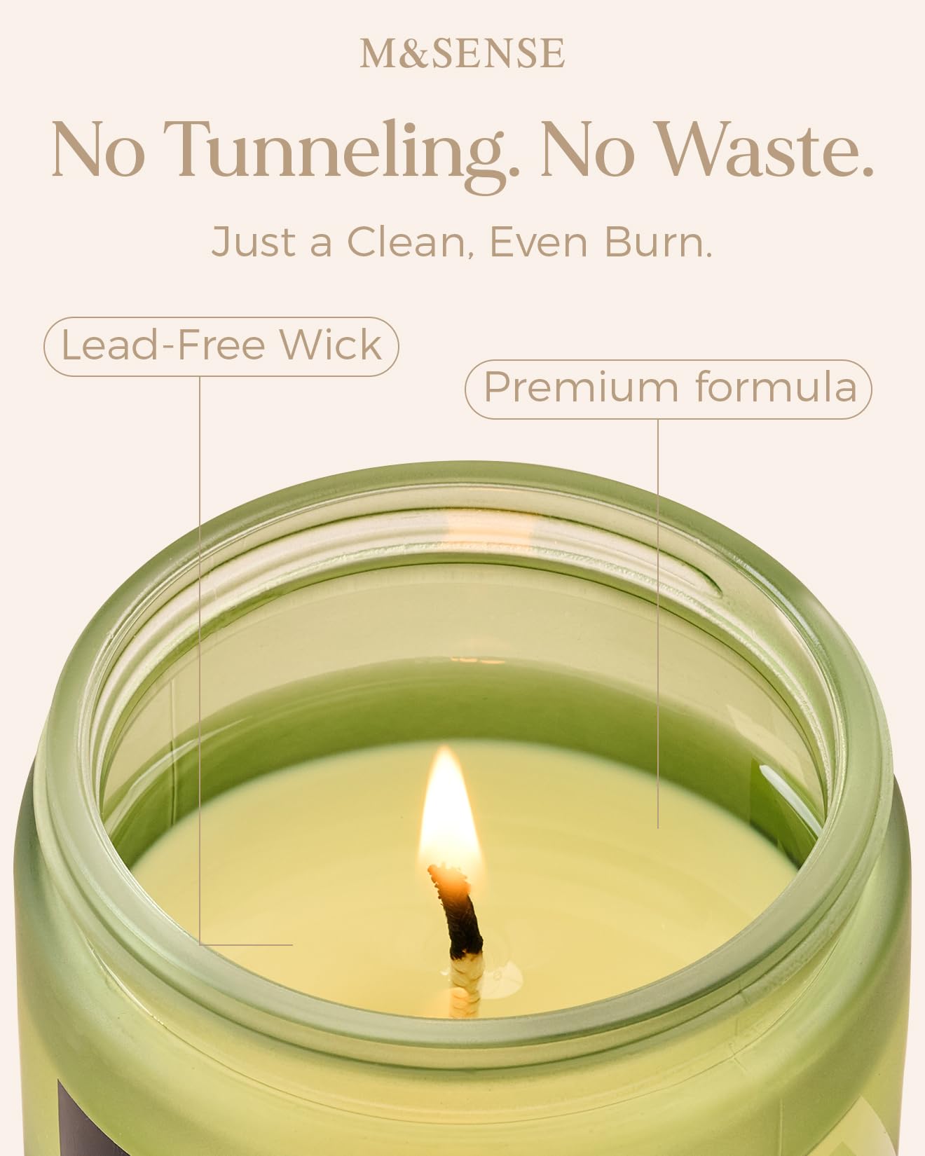 Sandalwood Rose Scented Candles for Home (7.05 Ounce)