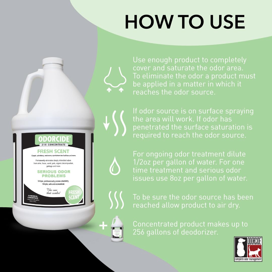 Fresh Scent Odor Eliminator Concentrate (128 Ounce)