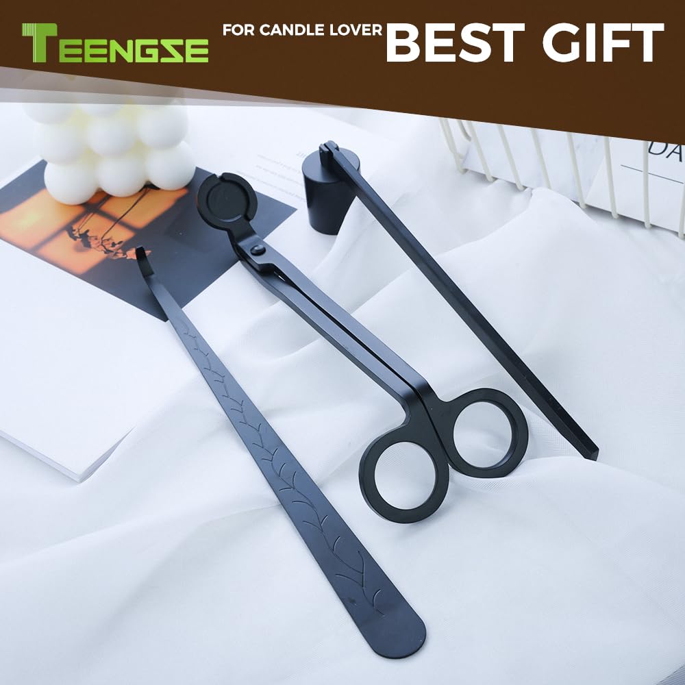 3 in 1 Black Candle Tool Kit