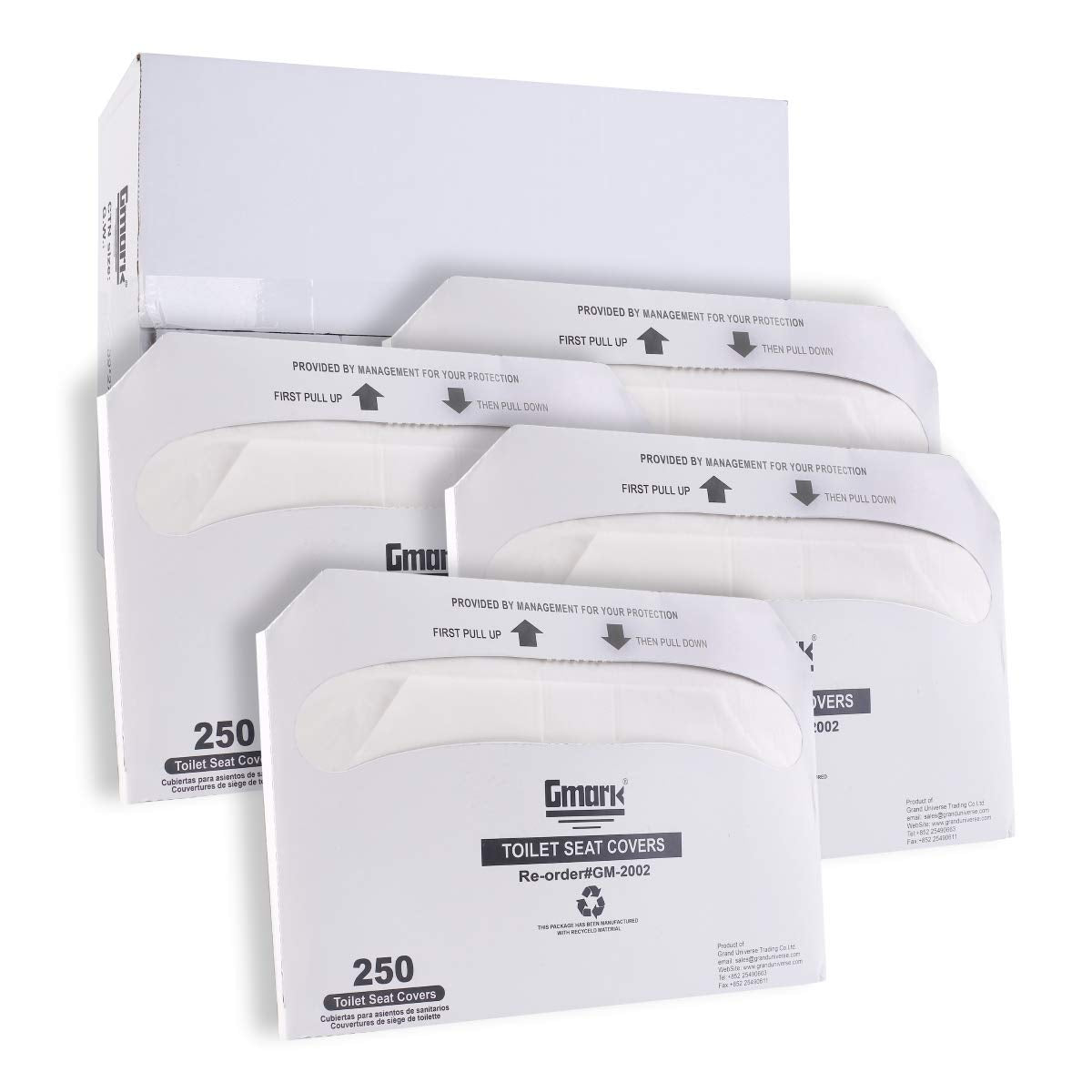Paper Toilet Seat Covers (1000 Count)