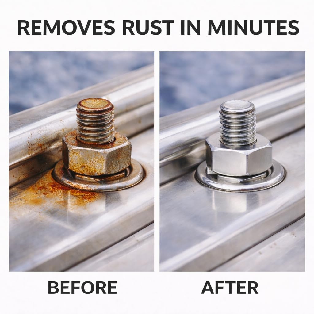 Stainless Steel Rust Remover Cream (4 Fl Oz)
