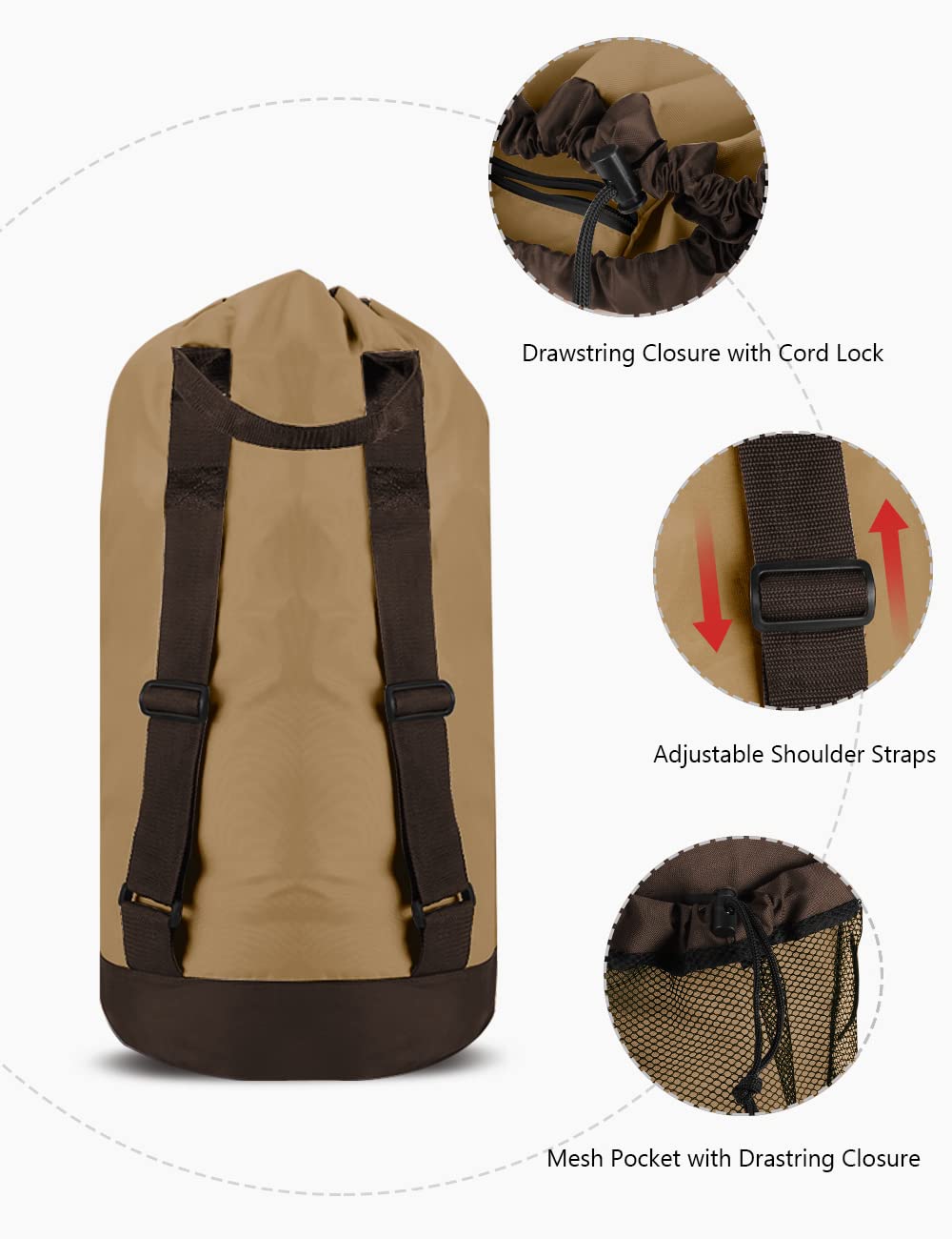 Backpack Laundry Bag