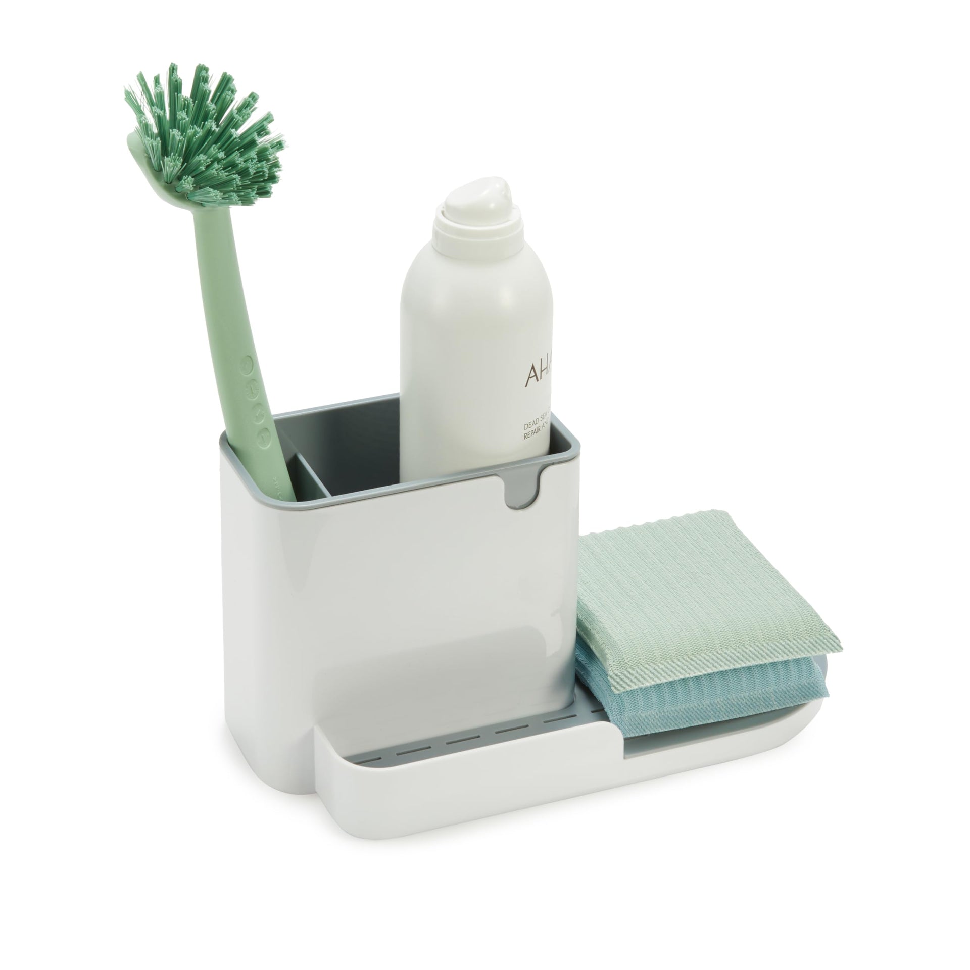 Kitchen Sink Caddy Organizer for Sponge and Brush Storage