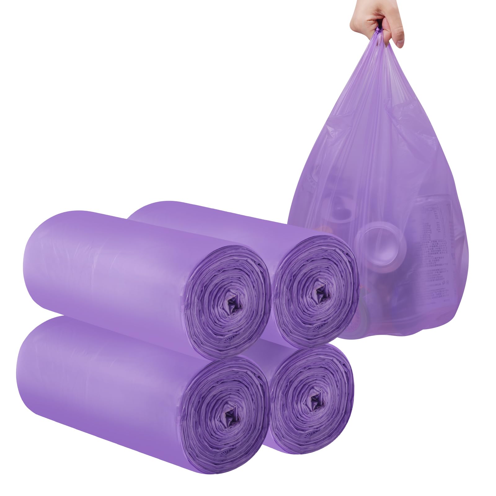 2 4 Gallon Portable Trash Bags (120 Count)