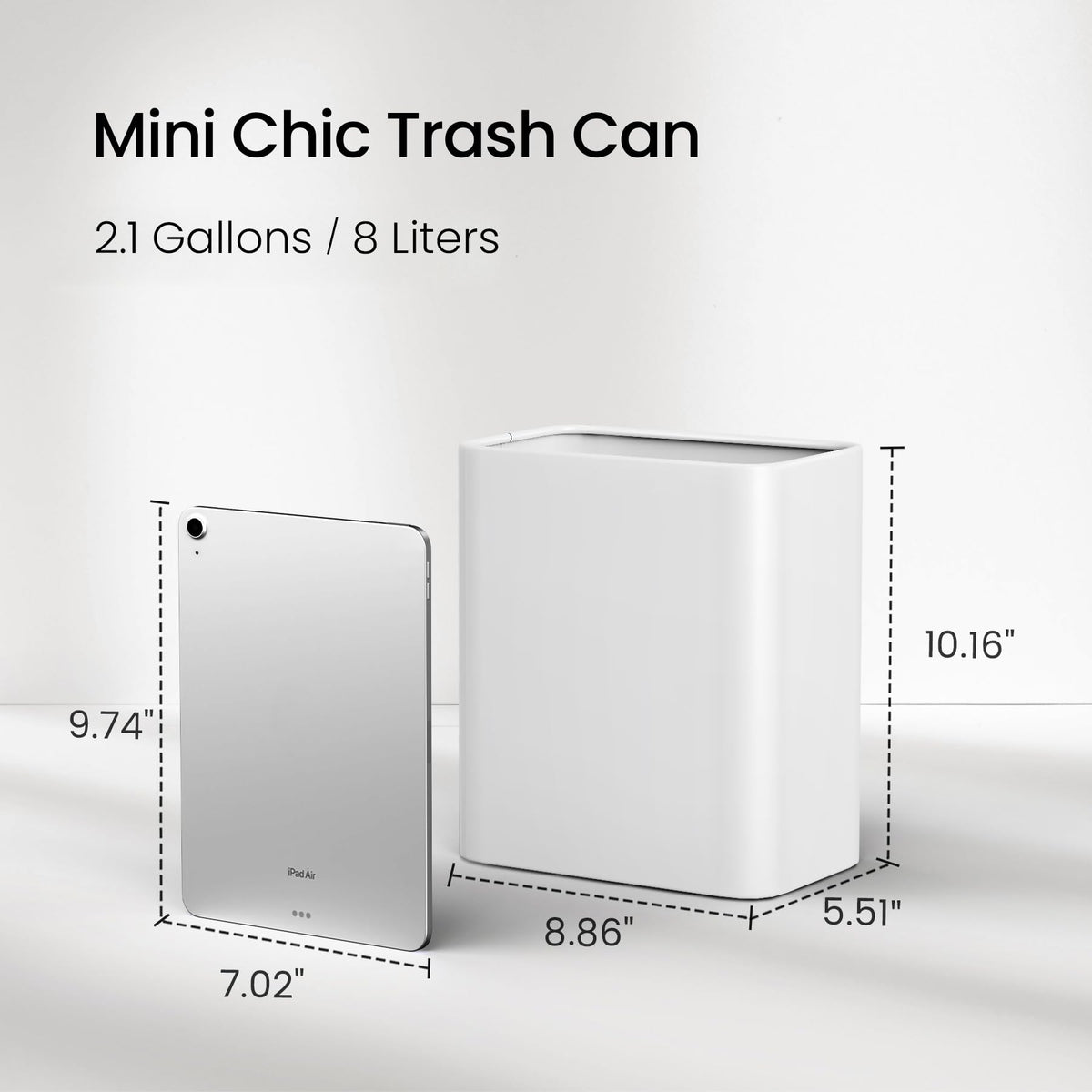 Small Bathroom Trash Can