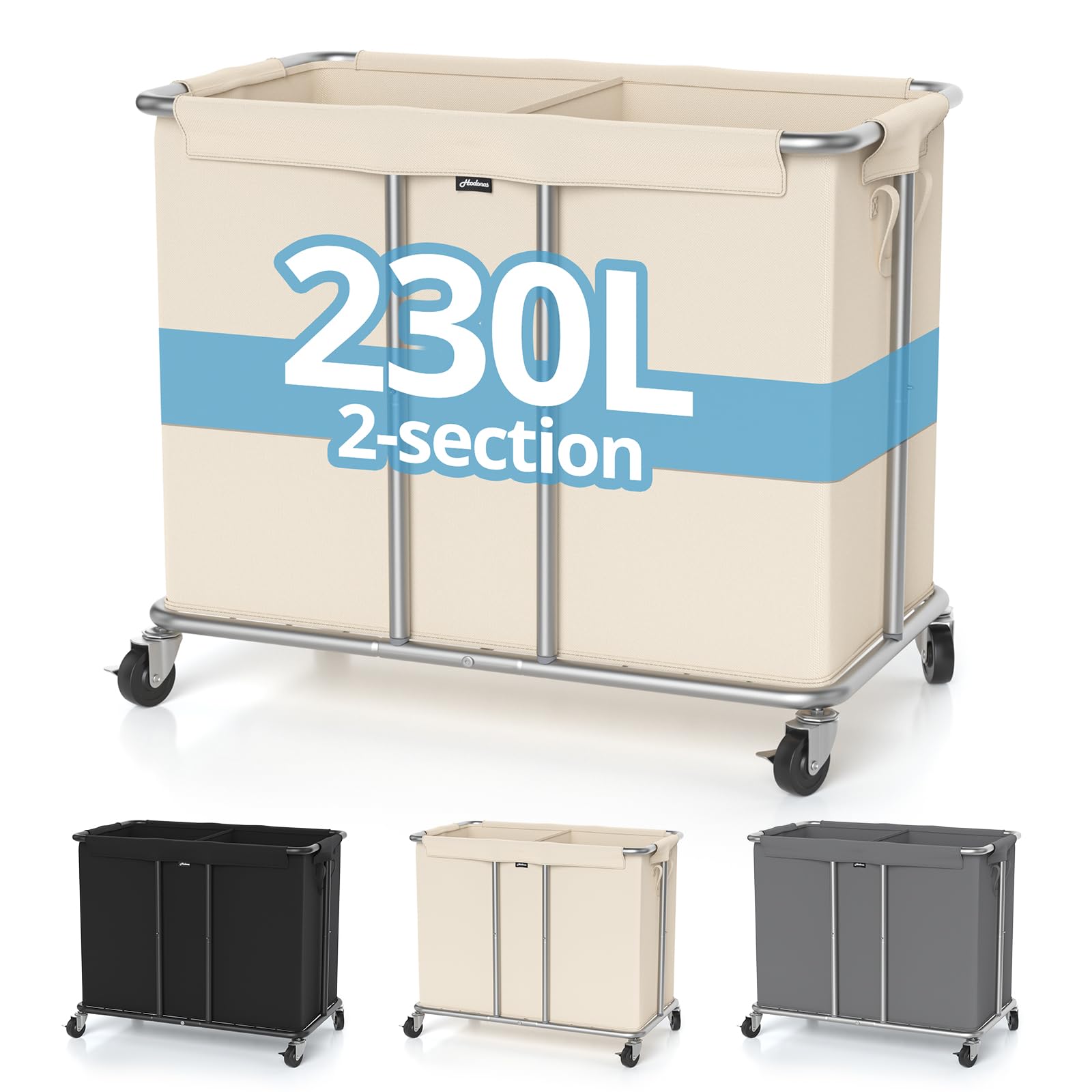 Rolling Laundry Hamper 2