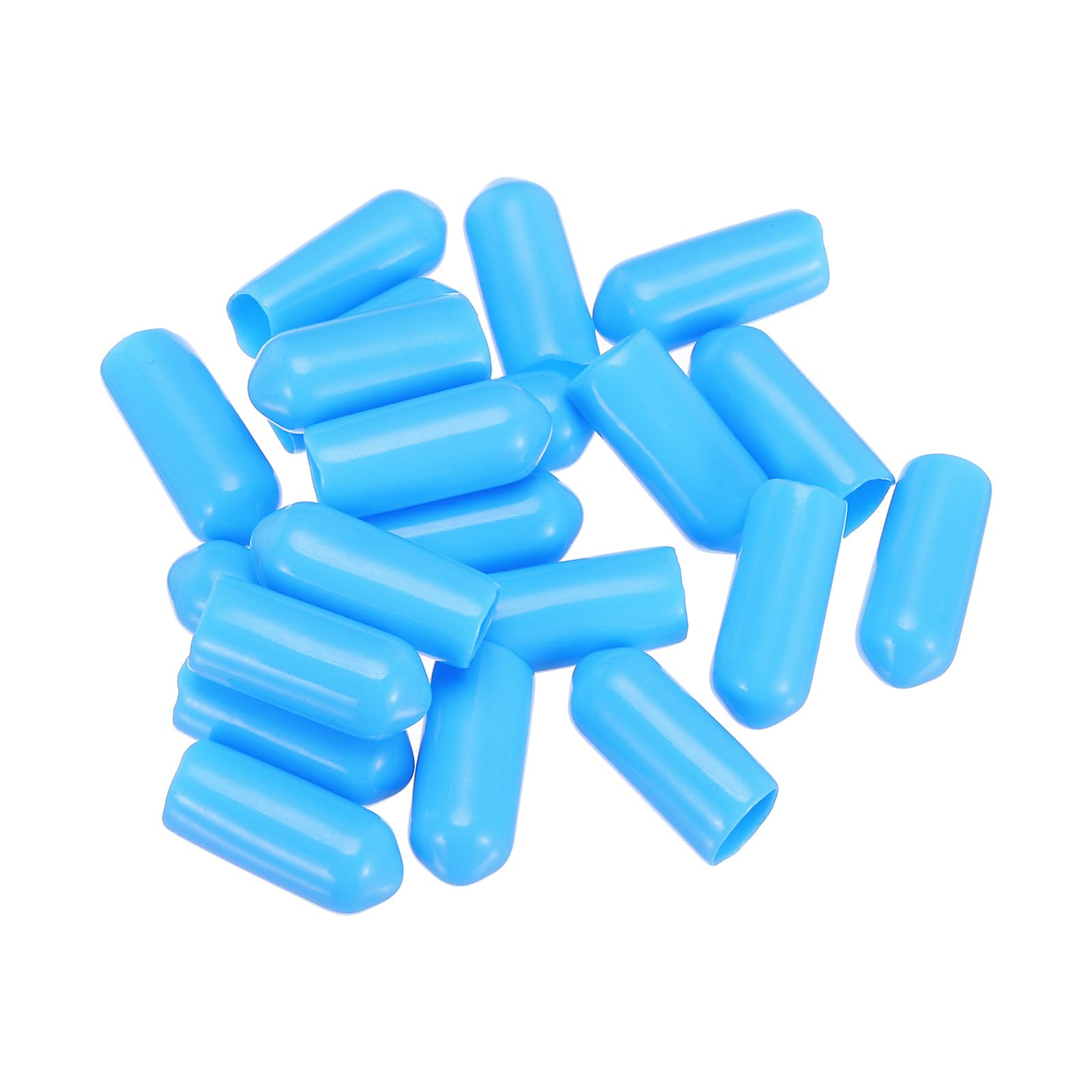 20pcs Rubber End Caps 6mm