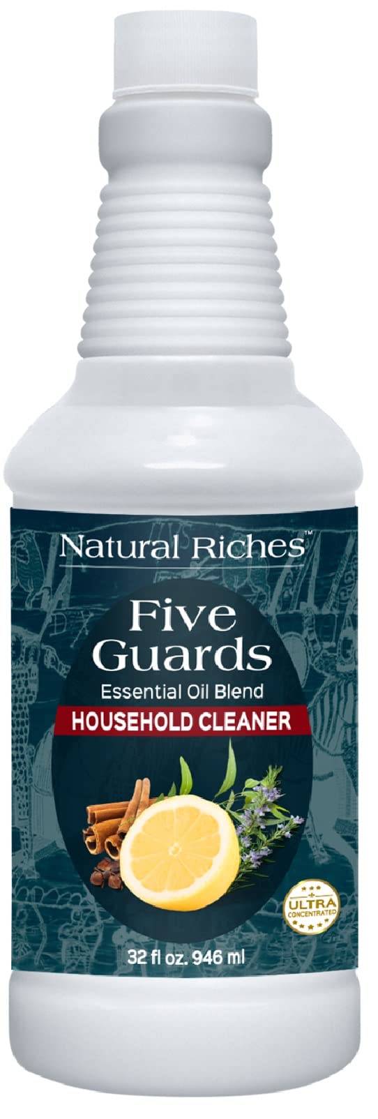 Five Guards Household Cleaner Concentrate 32 Fl Oz