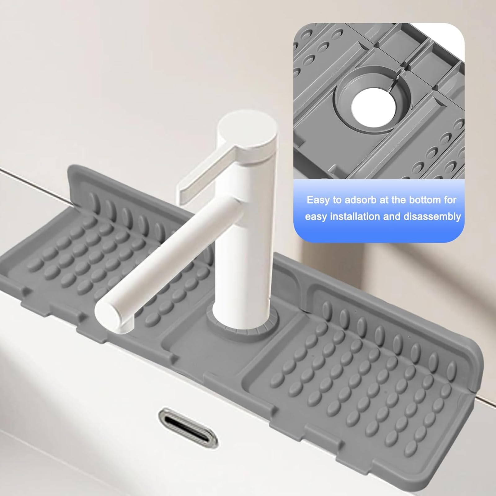 Folding Faucet Draining Mat
