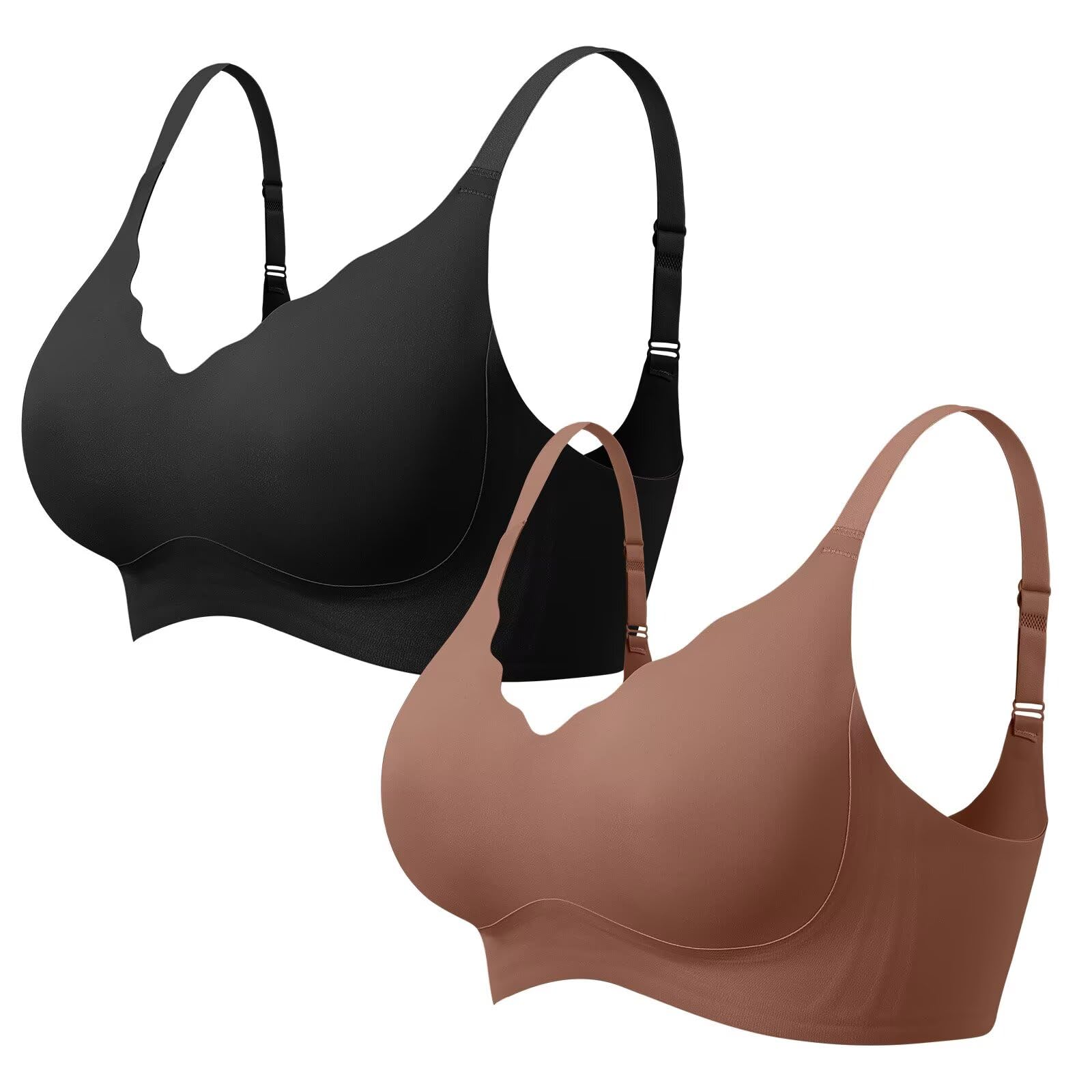 Seamless Jelly Bra No Underwire Supportive Bralette