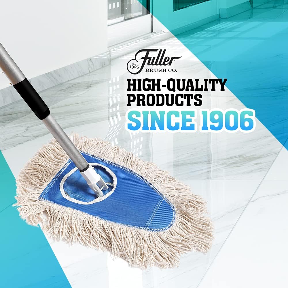 Dry Mop with Adjustable Handle
