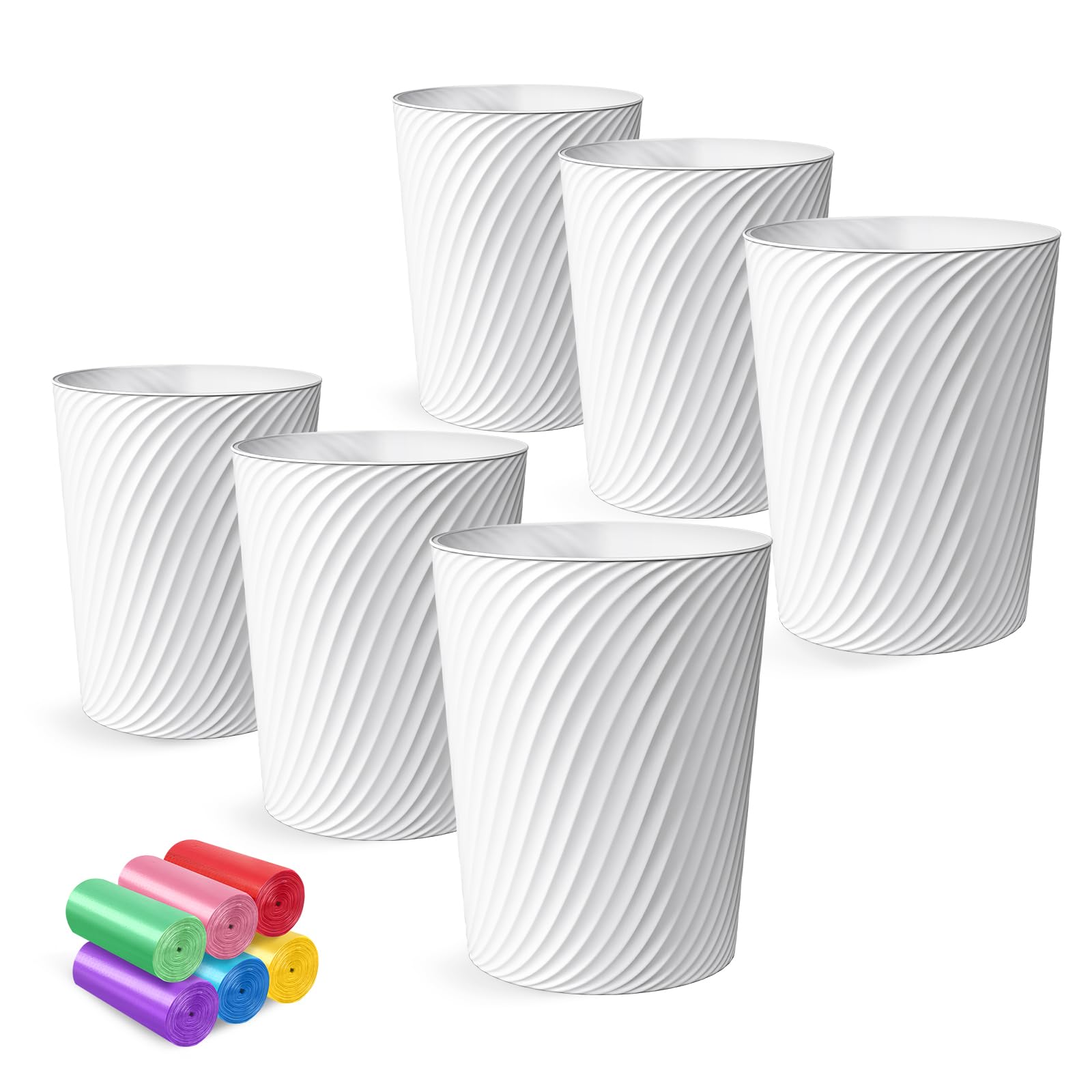Small Trash Can 1.8 Gallons (3 Count)
