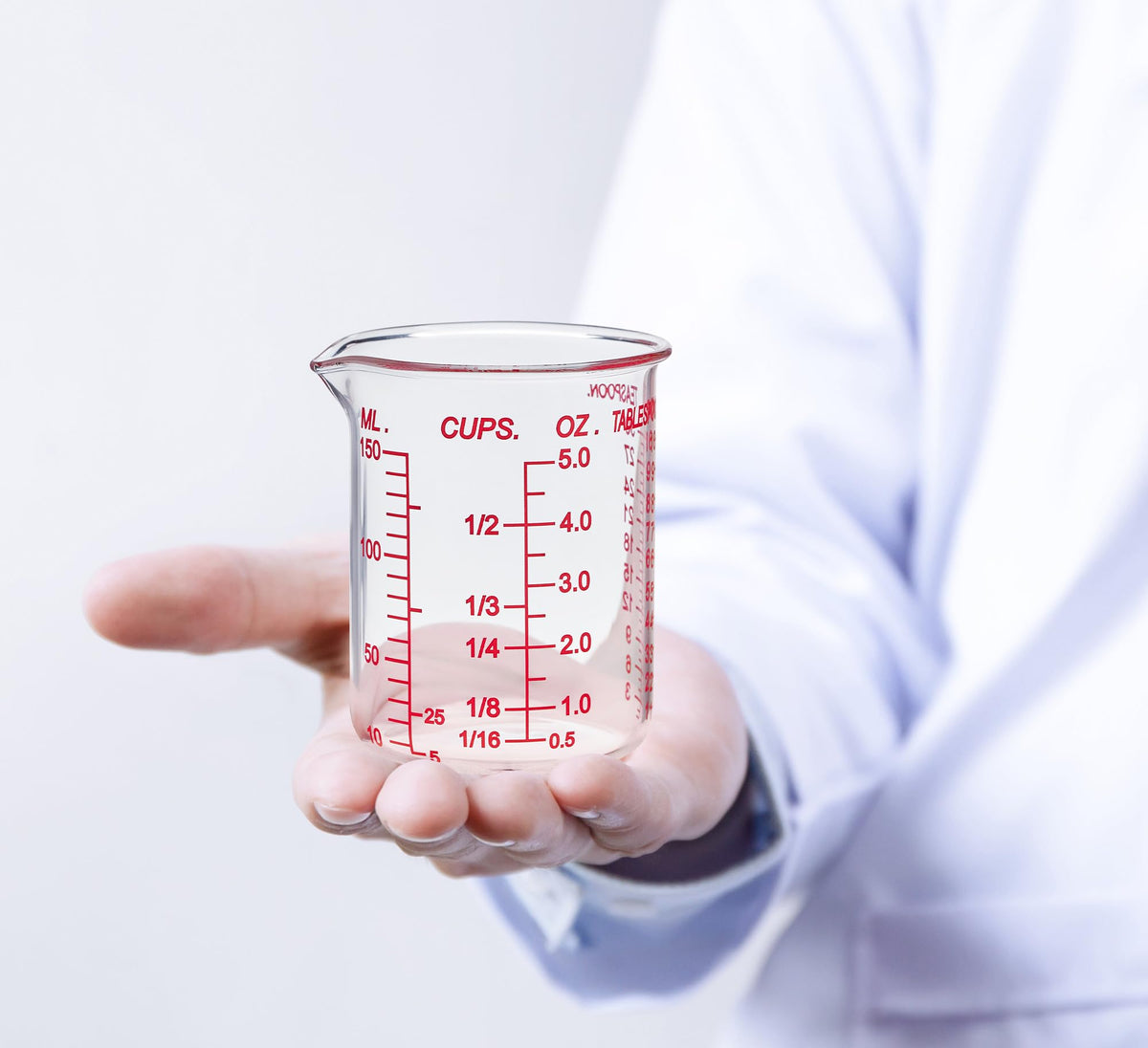 High Borosilicate Glass Measuring Cup