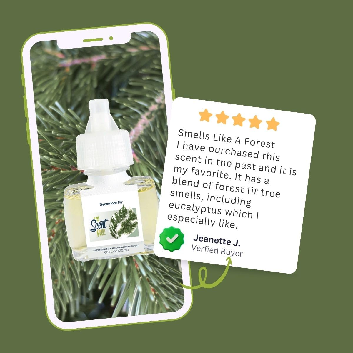 Sycamore Fir Plug in Air Freshener (2.72 Fl Oz)