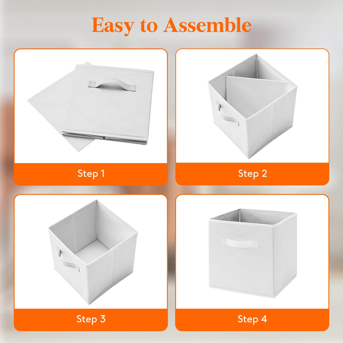 Storage Cubes (6 Count)