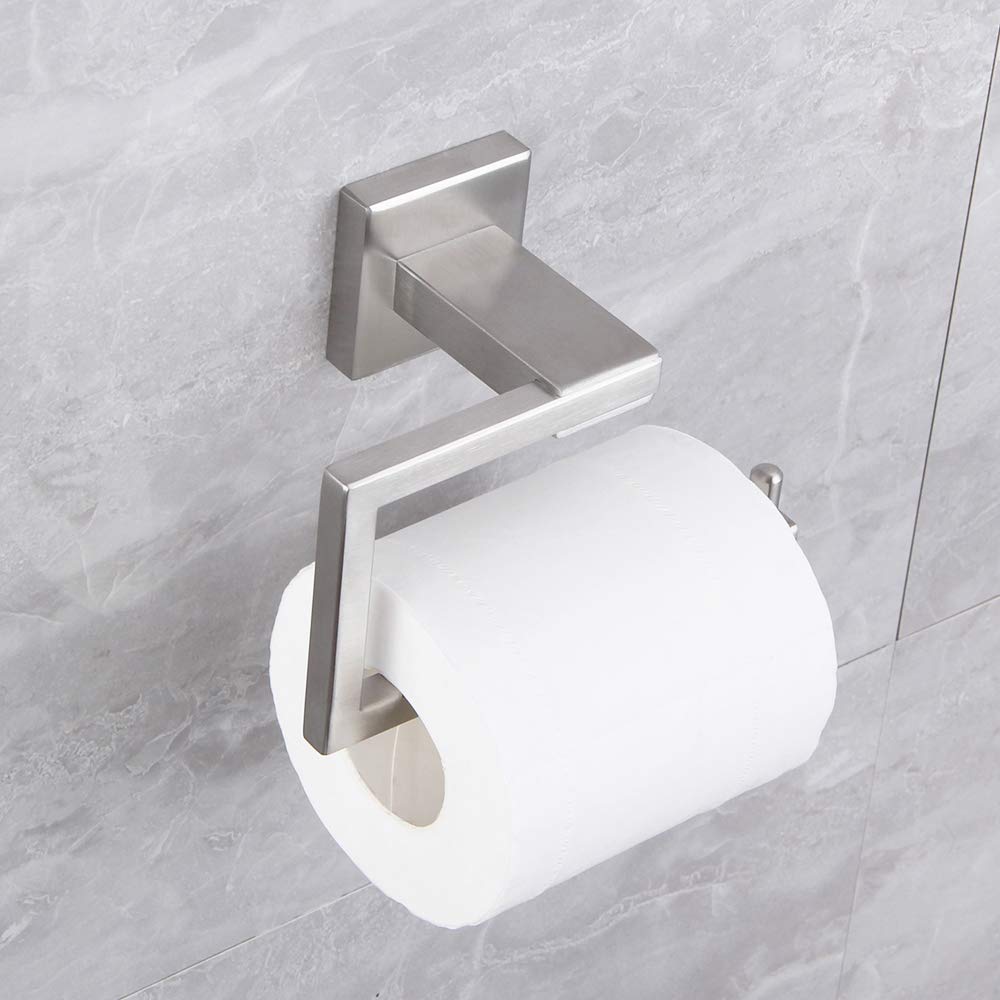 SUS304 Stainless Steel Bathroom Toilet Paper Holder Kitchen Washroom Tissue Roll Dispenser Wall Mounted Rustfree 5