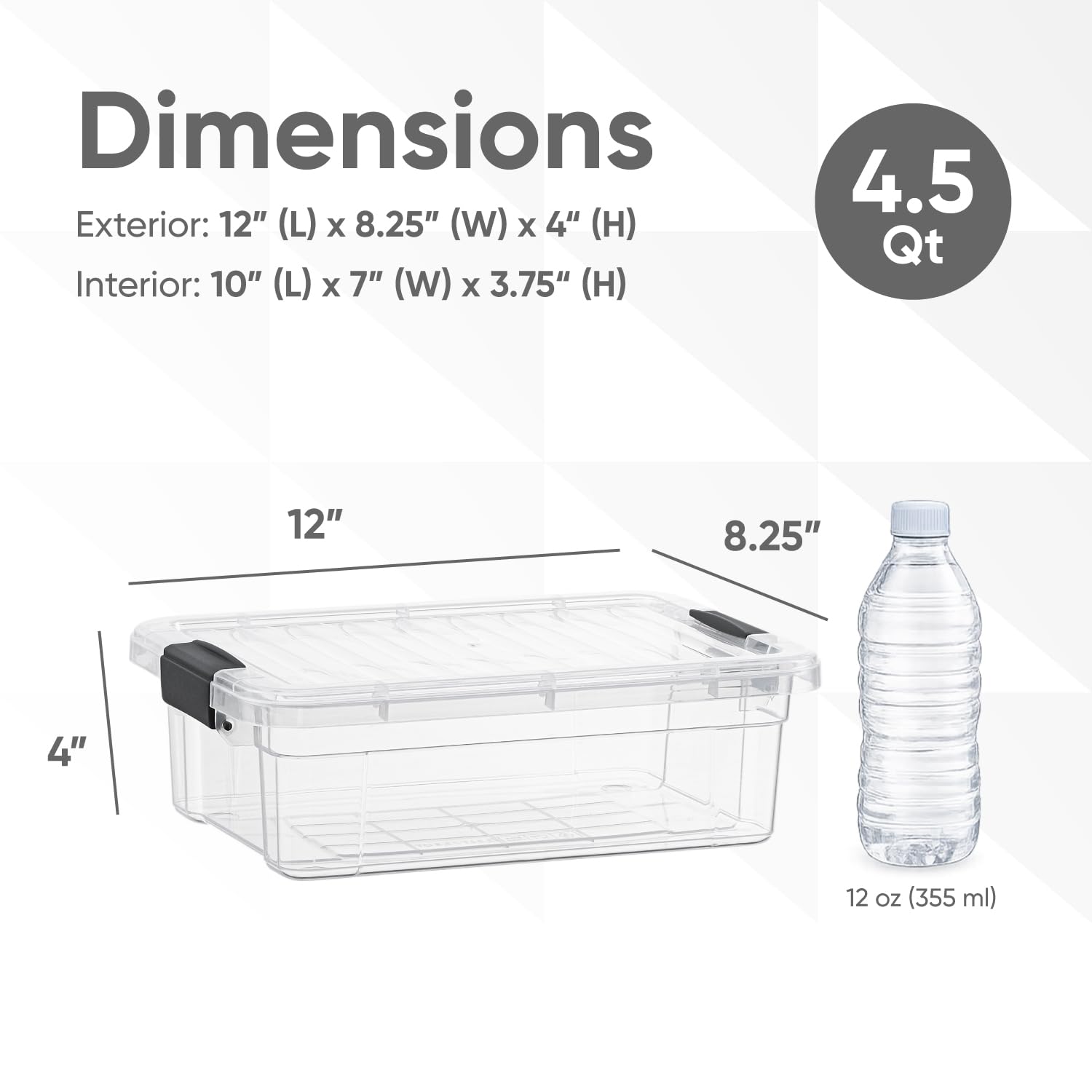 Storage Bins with Lids