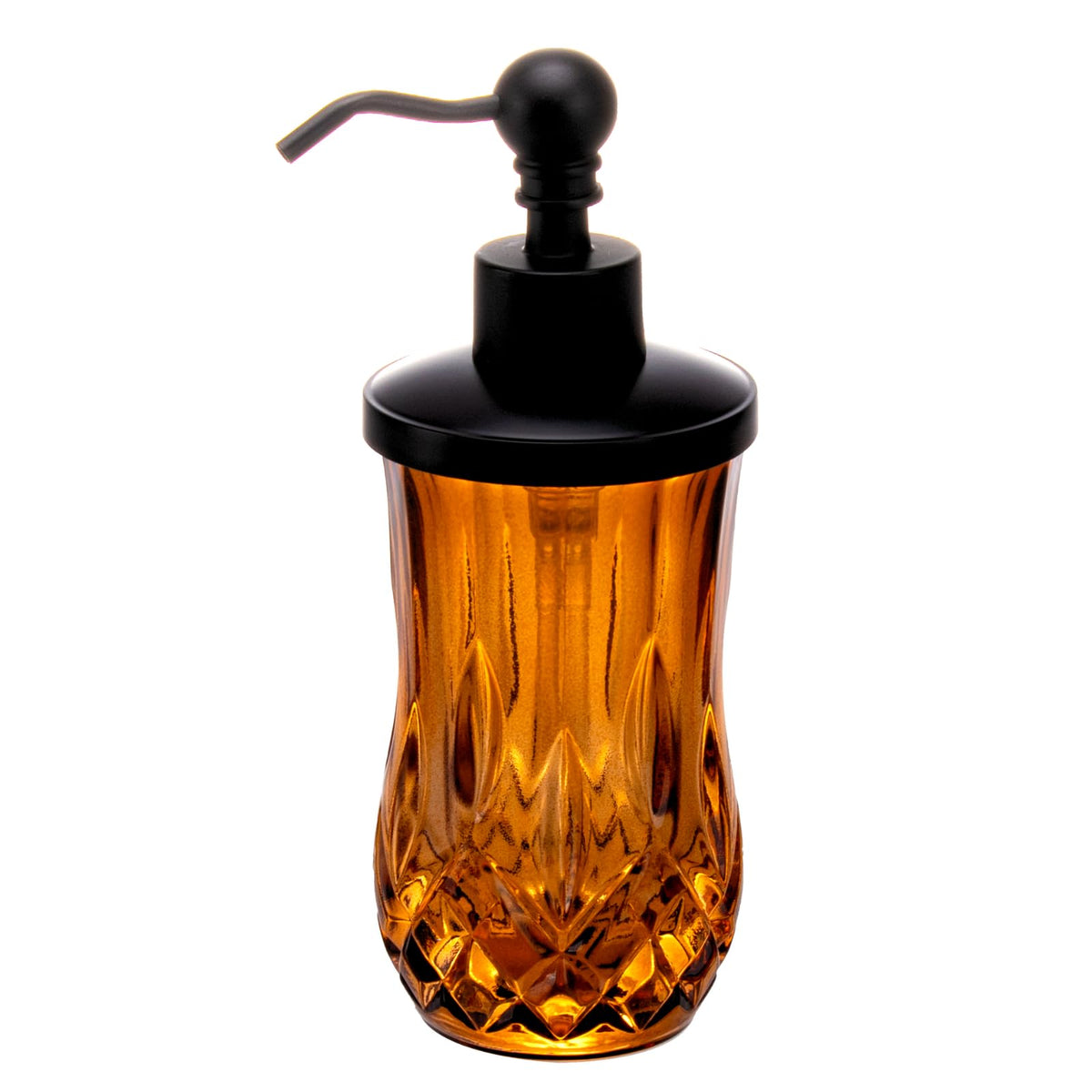 9Oz Amber Soap Dispenser