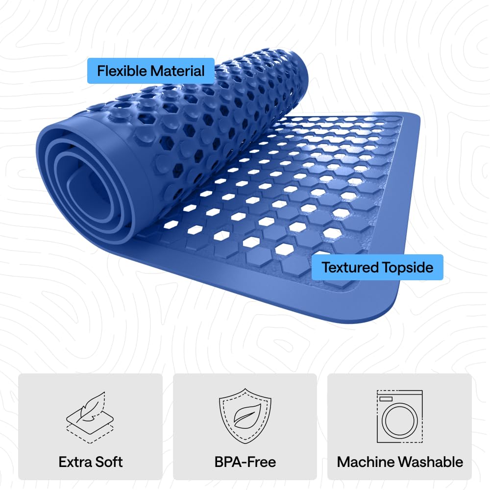 Patented Square Shower Stall Mat