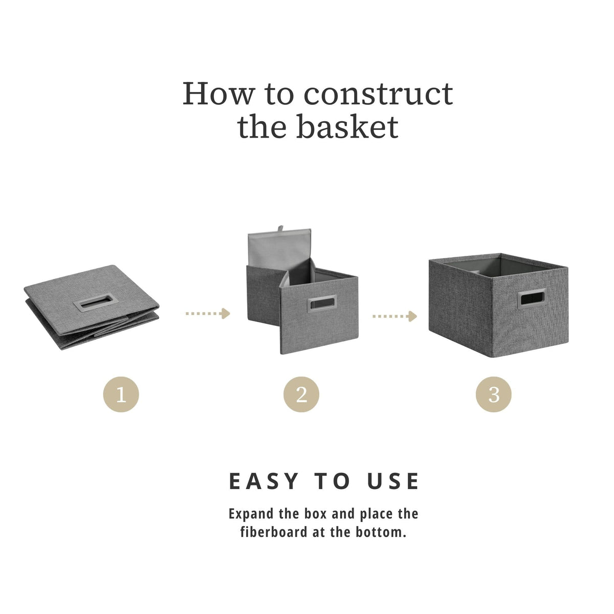 Storage Bins for Shelves (3 Count)