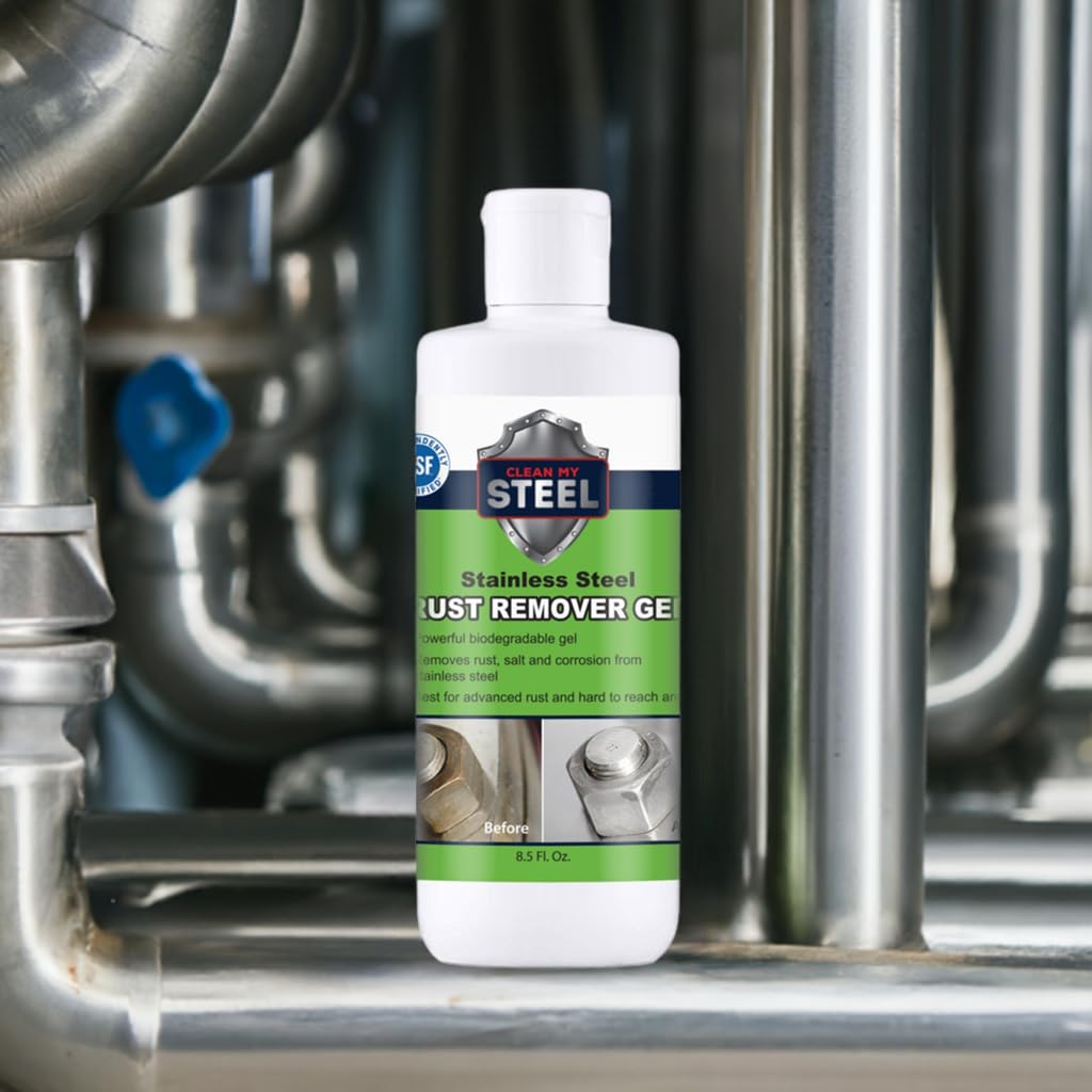 Stainless Steel Rust Remover Gel (8.5 Fl Oz)