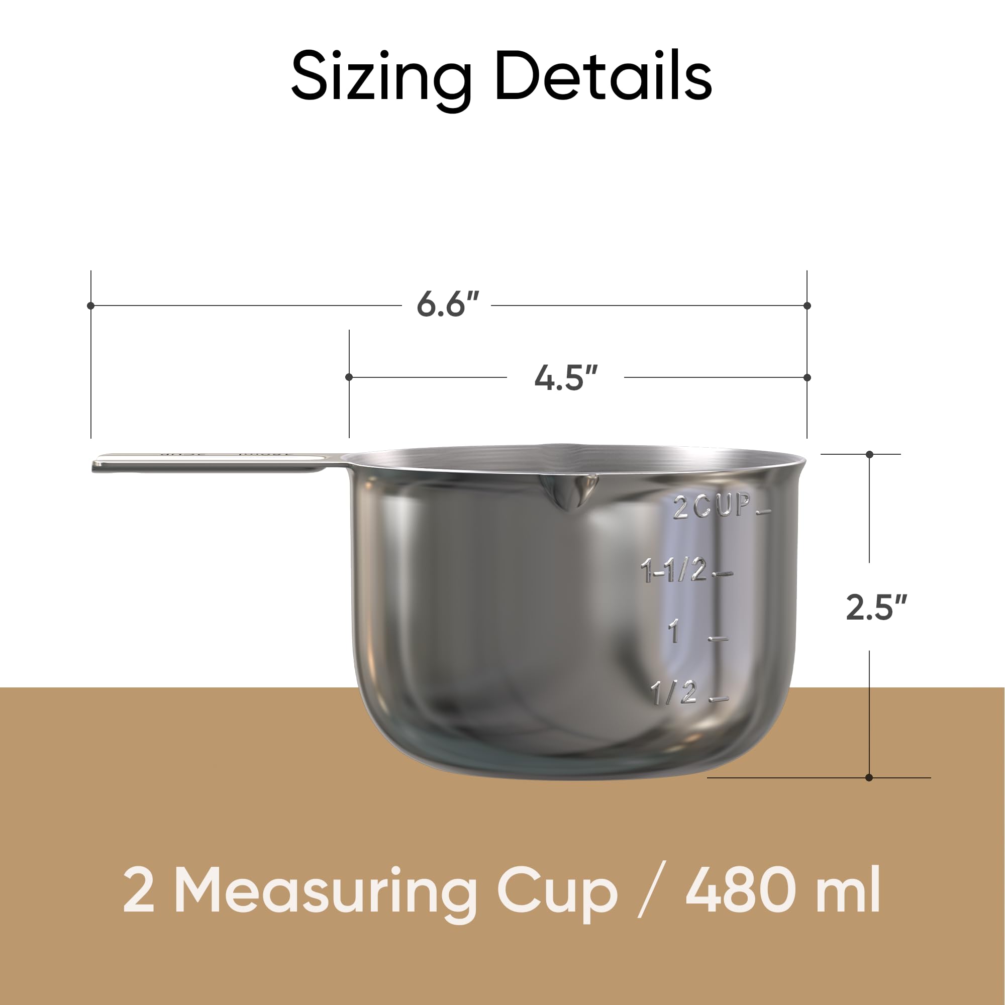 2 Cup Measuring Cup (16 Fl Oz)
