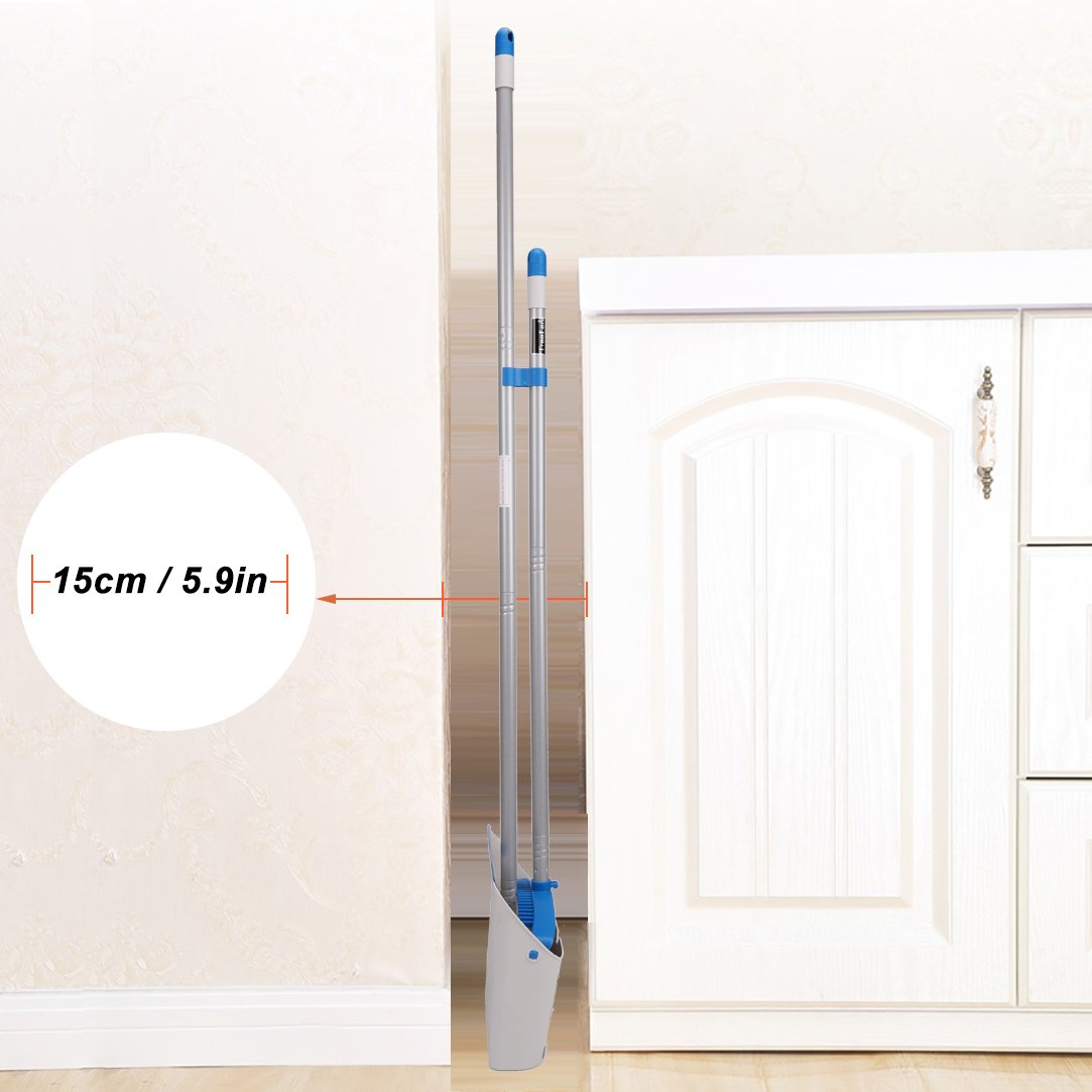 Long Handle Broom and Dustpan Set