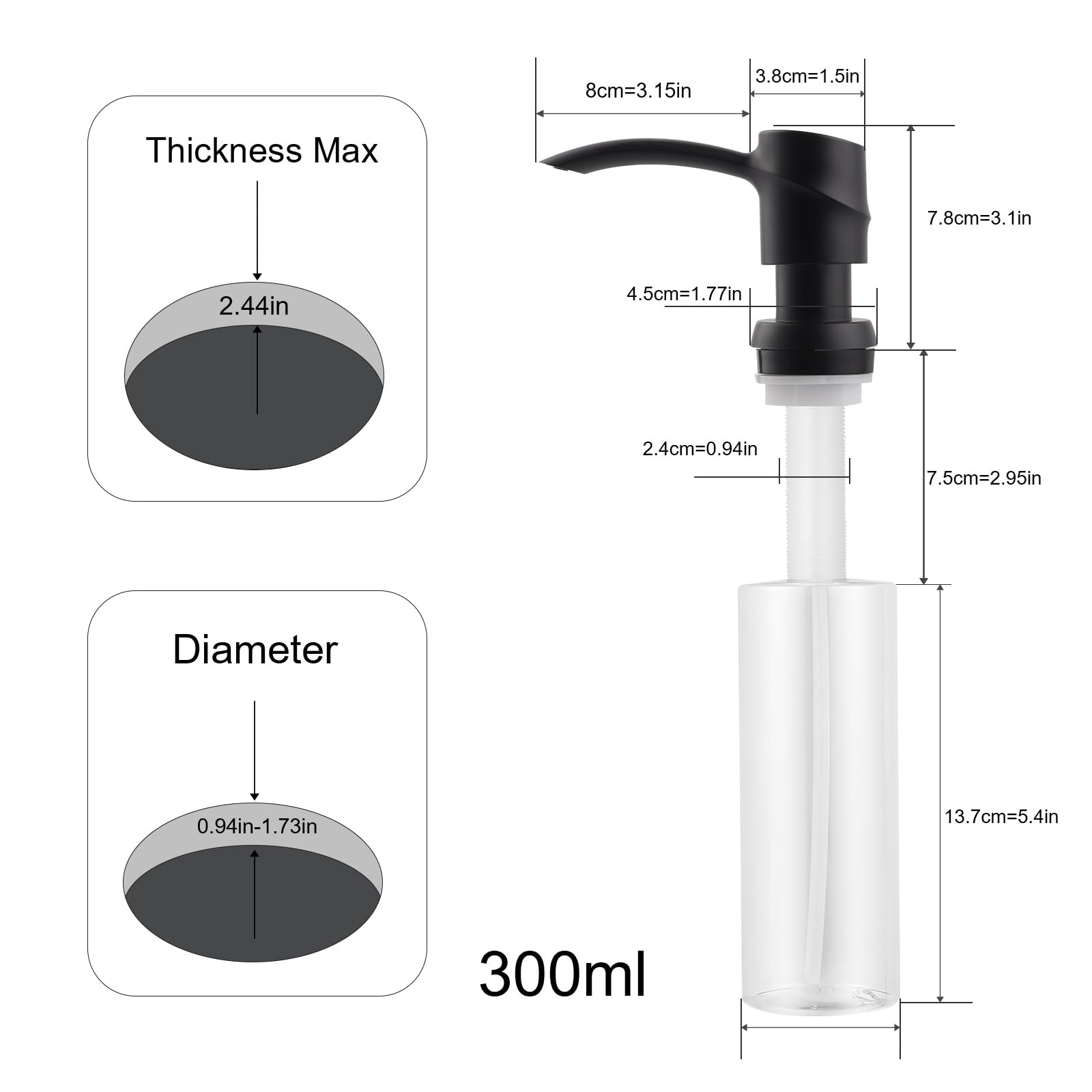 Kitchen Sink Soap Dispenser