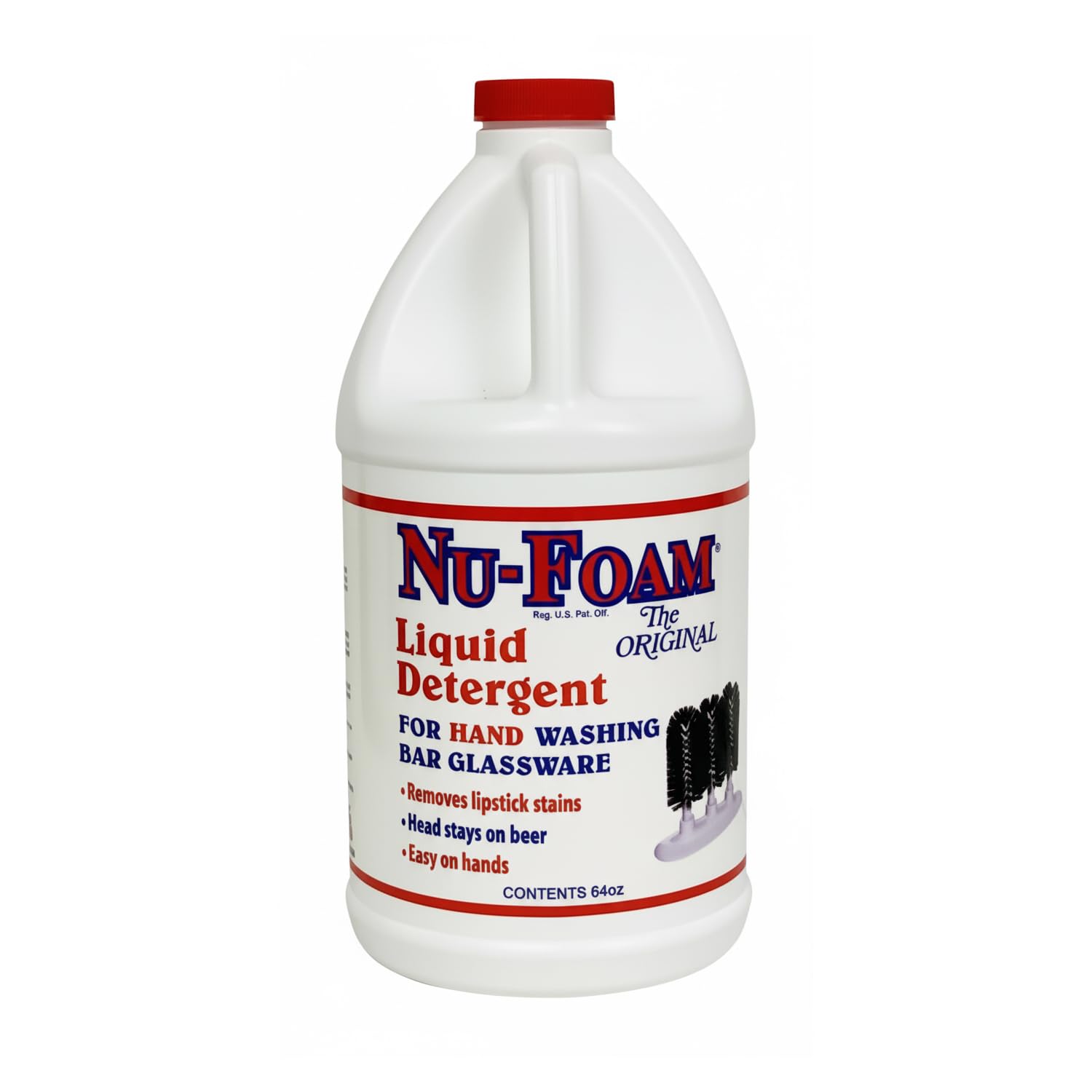 Liquid Detergent for Bar Glassware (64 Fl Oz)