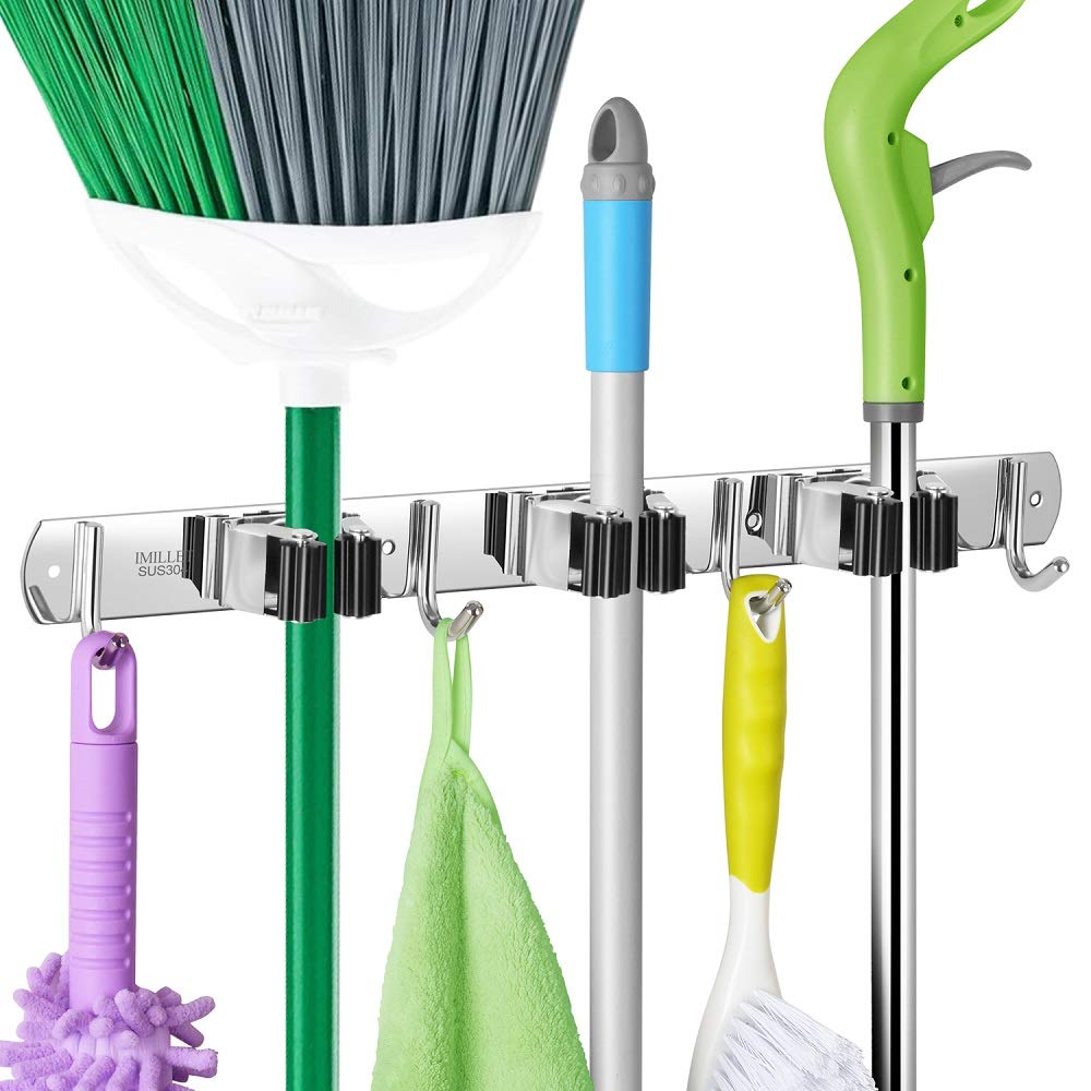 Broom Holder Wall Mount (3 Count)