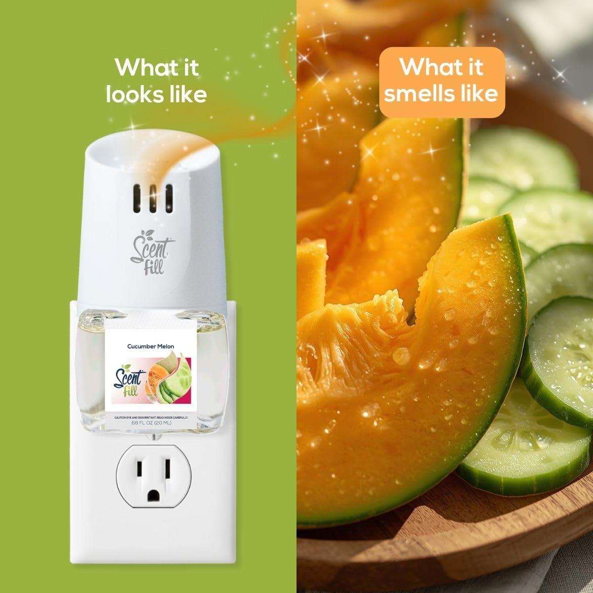 Cucumber Melon Plug in Air Freshener (2.04 Fl Oz)