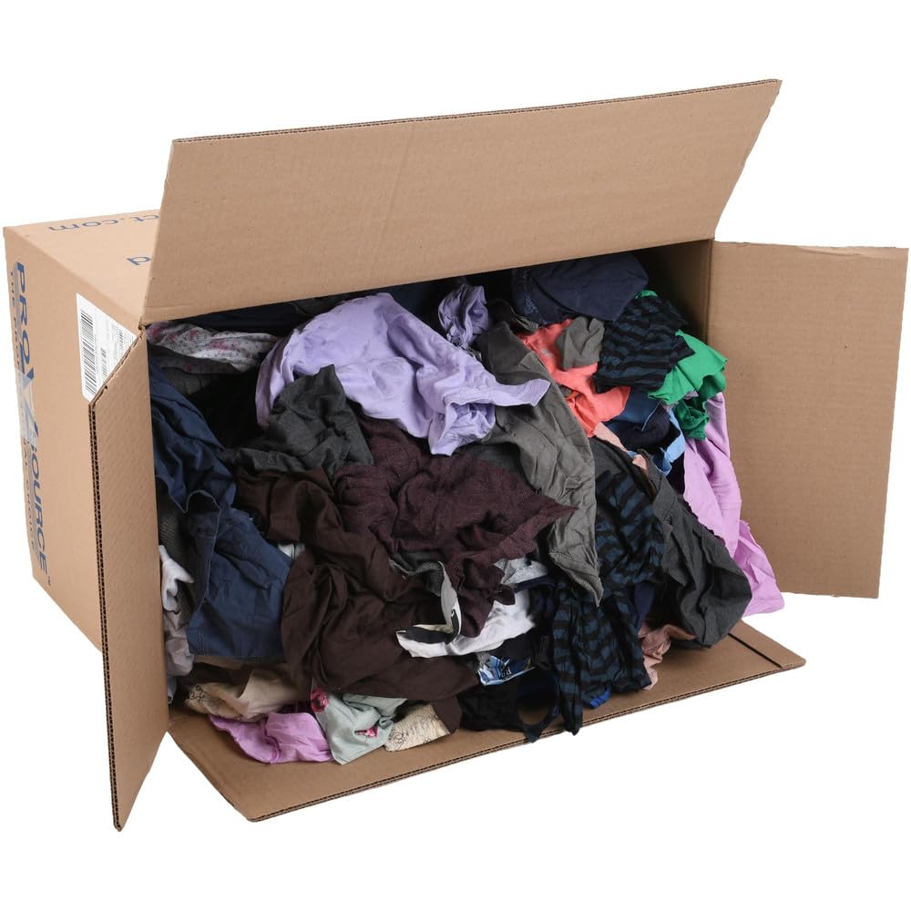 Low Lint Reclaimed Cotton Shop Rags